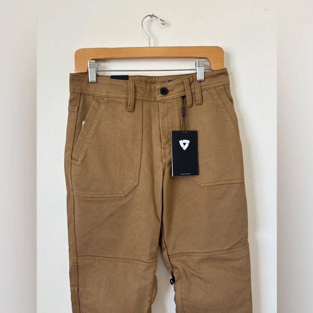 REV’IT! Davis TF Motorcycle Pants – Dark Camel – multiple sizes available – NWT - Picture 3 of 10